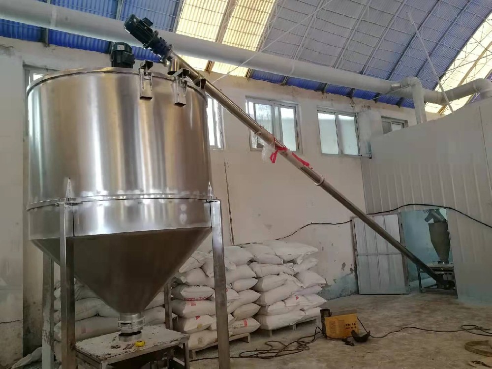 淮北螺旋上料機(jī)廠家供應(yīng)-食品化工專用螺旋提升機(jī)高效輸送設(shè)備